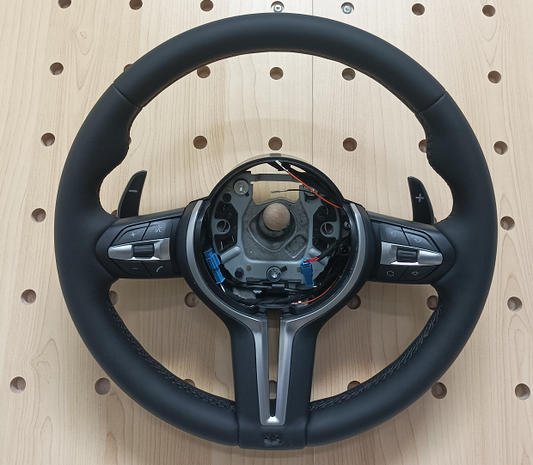BMW E90 Carbon Fiber Steering Wheel — M Sport Style