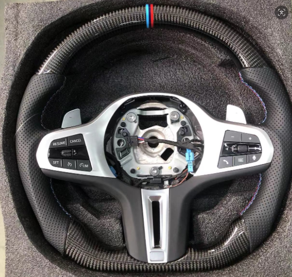 BMW G20 Carbon Fiber Steering Wheel — M Sport Style